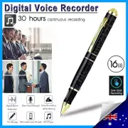NEW 16GB Digital Voice Recorder Pen Audio Device Hidden Sound Stereo USB MP3