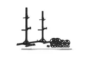 CORTEX SR-10 Squat Rack Package + 100kg Olympic Tri-Grip Weight Plates Package