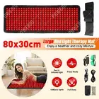360LED Near Infrared Red Light Therapy Pad For Relief Waist Neck Back Pain Mat