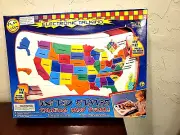 Rare Tek Nek Kids Talking USA Map Puzzle New in Box Tested Working