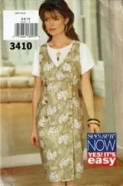 Butterick Sewing Pattern 3410 Dress Misses Size 6-10