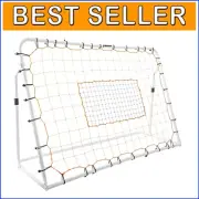 Adjustable Soccer Rebounder - Durable Steel Training Net for Backyard Practice