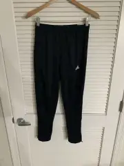 NWT Adidas Climacool Track Pants Activewear Athletic Ankle Zip Medium NEW Youth