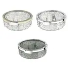 Nut and Candy Serving Tray, Fruit Plate with Compartment, Veggie Tray Candy