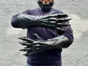 Medieval Nazgul Gauntlets Knight Gloves Lord the Rings Witch King Angmar Gloves