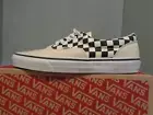 Men's VANS Primary Check Era Off White/Black Shoes NIB! NEW! Sizes VNOA38FRTEN