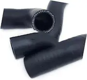 Vexilon Air Intake Silicone Hose Kit, for Fiat, for Uno, for Turbo I.e 1.3 MK1 1983-1989 Intercooler+Radiator+Air Intake Repalcement Connector Silicone Tube Car Air Intake Hose(BLACK Matt Schwarz)