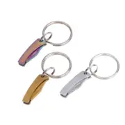 Stainless Steel Mini Folding Colorful Knife Ultra Small Portable Pocket KniGY