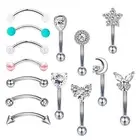 Eyebrow Barbell Earrings Piercing Jewelry HELIX Earrings Ear Studs for Daily