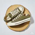 CONVERSE CHUCK 70 OX 男女 橄欖綠 低筒 休閒 帆布鞋 A00757C