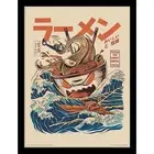 Ilustrata - Great Ramen Print (40cm x 30cm) (Multicolor) 40 cm x 30 cm multicolo