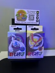 Pokemon Playing Cards POKER Gold & Silver Set Ho-oh & Lugia Made in Japan 1999