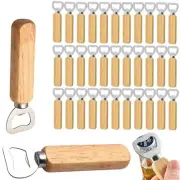 Wood Wine Bottle Opener, Beer Bottle Openers, Cider, Soft Drinks Bottle Opene...