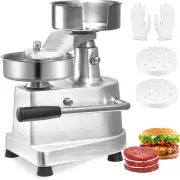 VEVOR Commercial Burger Patty Maker, 130mm/5inch Hamburger Beef Heavy Duty Steel