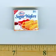 Dollhouse Miniature Size Sweet Wafer Cookie Box