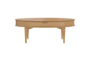 Brosa Mia Coffee Table with Drawer (Scandi Oak)