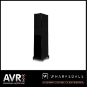 Wharfedale Diamond 12.3 Floorstanding Spks - (Black,Lt Oak,Walnut,White Finish)