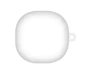 Silicone Earphone Cases Protective Box for Anker Liberty 4 Headphone Washable Pouch Earphone Silicone Cases Bags - White