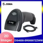 Zebra DS4608-SR00007ZZWW 1D 2D Handheld Barcode Scanner Reader USB Kit w/ Cable