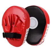 5-Finger Hand Target PU Leather Curved Punching Mitts Breathable Kickboxing Pads