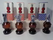 AVON PRODUCTS VINTAGE CHESS PIECE AFTERSHAVE COLLECTION. NEW OLD STOCK IN BOXES!
