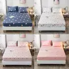 Lovely Print Bed Linen Cute Cartoon Bed Cover Set Comfort Fitted Bed Sheet Sets