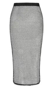 CITY CHIC Plus Size 20 /L MESH SKIRT SWIMWEAR Bikini Bathers COVER UP