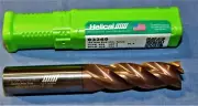 New HELICAL Carbide End Mill 5/8 dia. 4 flute 2" LOC .030cr 4" OAL Tplus