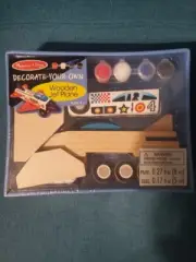 Melissa & Doug Decorate Your Own Wooden Jet Plane