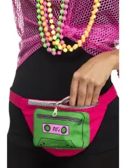 80s Bumbag Stag Night Hen Halloween Party Fancy Dress Costume Accessory