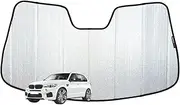 Genuine SNAPSHADES Front Windscreen Sun Shade for BMW X5 3rd Gen (F15/F85; 2013-2018)