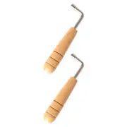 2 Pcs Zithers Pin Harp Tool Lyre Tuning Wrench Percussion Adjustment