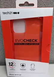 Tech21 Evo Check Case for Apple iPhone 11 Pro 5.8" Coral My World Red Clear