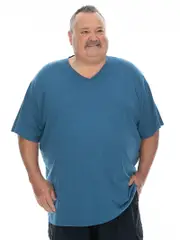 DBK Plain Blue Marle V-Neck T-Shirt