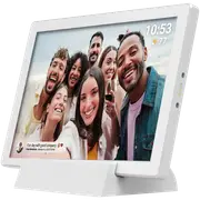 Jackson Rechargeable Smart Digital Photo Frame 10.1" 16GB (White)