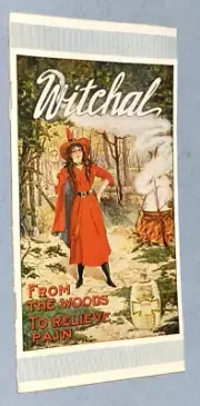 Vintage Witchal Witch Hazel Brochure