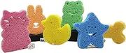 Baby Bath Sponge 6 Pack – Baby Sponge Super Soft for Bathing – Natural Infant Bath Sponge – Fast Drying Baby Bath Tub Sponge – Fun Baby Shower Sponge for Babies and Children