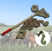 Wire Fence Strainer Plain & Barbed Chain Fencing Repair Tool Gripple Heavy Duty