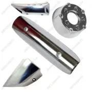 Protection Manifold Silencer Frame Cover and Bulkhead Top Chrome T-Max 2011