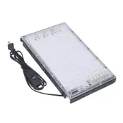 US Plug Tanning Lamp 192 LEDs 460nm Full Blue Lamp Portable Tanning Light AC