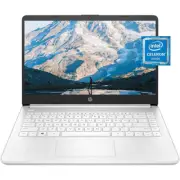 Hewlett Packard 14-dq0040nr 14" HD Intel Celeron N4020 4GB/64GB Laptop, White
