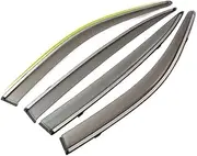 Car Window Visor Compatible for Infiniti Q50L 2013-2020 2016 Vent Awning Shade Sun Rain Guard Deflector Windshield Auto Accessories Sticker