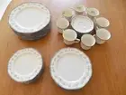 NORITAKE Traviata Ivory China Floral 20 Pc 4 Place Settings MINT - Most are NWT