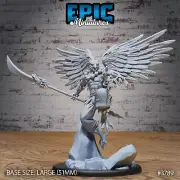 Tengu Lord B by Epic Miniatures RPG D&D Pathfinder 3D Print
