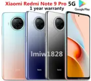 Xiaomi Redmi Note 9 Pro 5G 128GB Android Global Unlocked CellPhone New Sealed