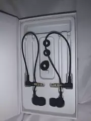 Amavasion In-Ear Headphones Made for Oculus Quest VR Headset EHOQ-1 ~Black ~ NEW