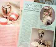 Uncut French Fashion Doll Chiffonnette Hat Pattern & Costuming Article