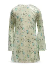 Bardot Girls' Marta Sequin Floral Mini Dress - Little Kid, Big Kid