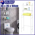 3 Tier Bathroom Rack Over Toilet Shelf Towel Laundry Storage Organizer Stand AU