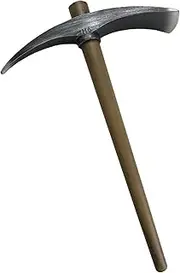 27 1/2" Full Size Foam Pickaxe Fornite Cosplay Convention Safe Complete Your Costume, Weathered